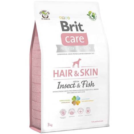 Karma dla psa Brit Care Hair & Skin Insect & Fish 3 kg