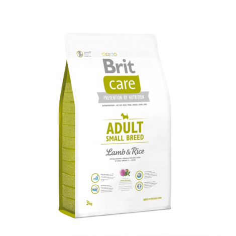 Karma dla psa Brit Care New Adult Small Breed Lamb & rice 3kg