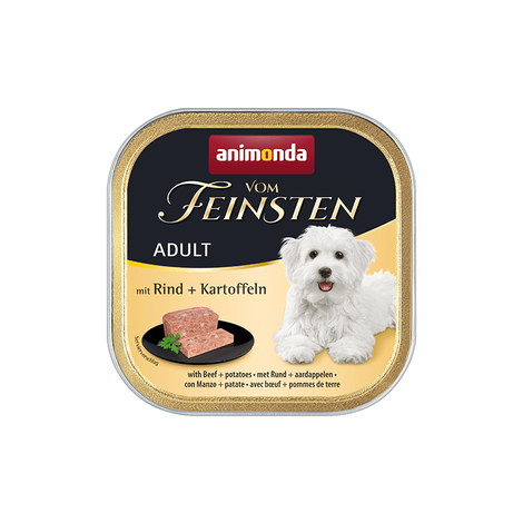 Karma mokra dla psa Animonda vom Feinsten Dog Adult Wołowina i Ziemniaki 150g