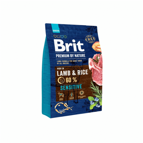 Karma sucha Brit Premium by Nature Sensitive Lamb 3 kg