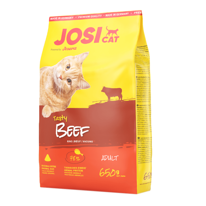 Karma sucha dla kota Josera Josicat Tasty Beef 650g