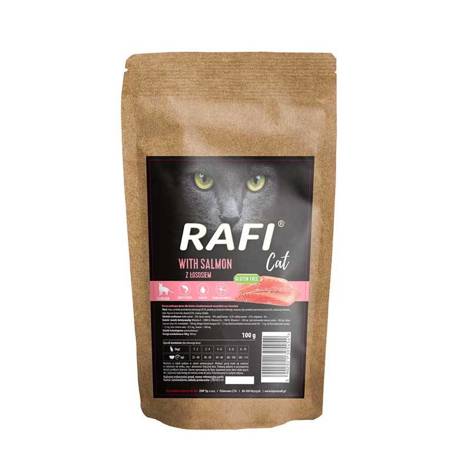 Karma sucha dla kota Rafi Cat Sterilised z łososiem 100 g