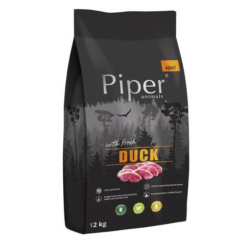 Karma sucha dla psa Piper Animals z kaczką 12 kg