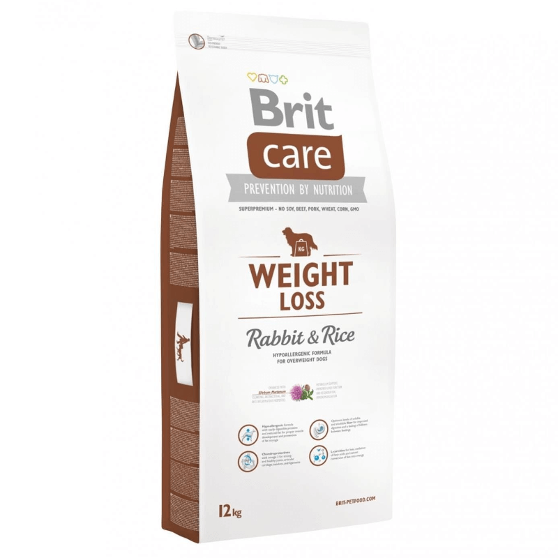 Karma sucha dla psów Brit Care Weight Loss Rabbit & Rice 12 kg