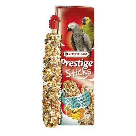 Kolby z owocami egzotycznymi dla dużych papug Versele Laga Prestige Sticks Parrots Exotic Fruit 140g