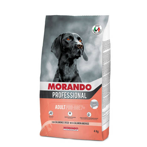 Morando Pro-Age 7+ Pies Łosoś  4 KG