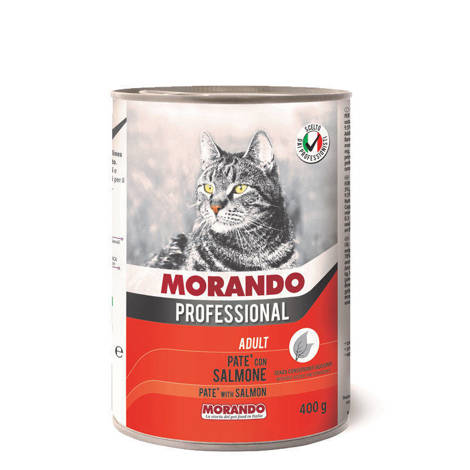 Morando Pro Kot Pasztet Łosoś  400 G 