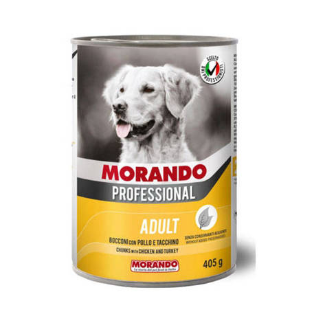 Morando Pro Pies Kawałki Kurczak, Indyk 405 G 