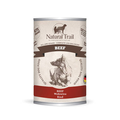 Natural Trail Beef Dog Mokra karma dla psa Wołowina 400 g