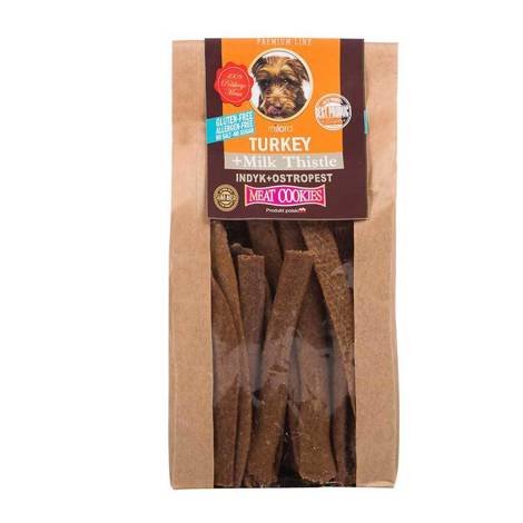 Naturalne ciastka Milord Meat Cookies indyk i ostropest 100 g