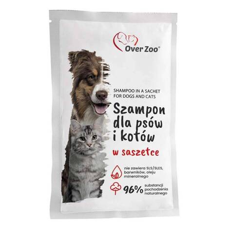 Over Zoo Szampon dla psów i kotów w saszetce 20 ml