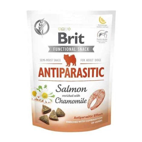 Przysmak dla psa Brit Functional Snack Antiparastitic Salmon 150g