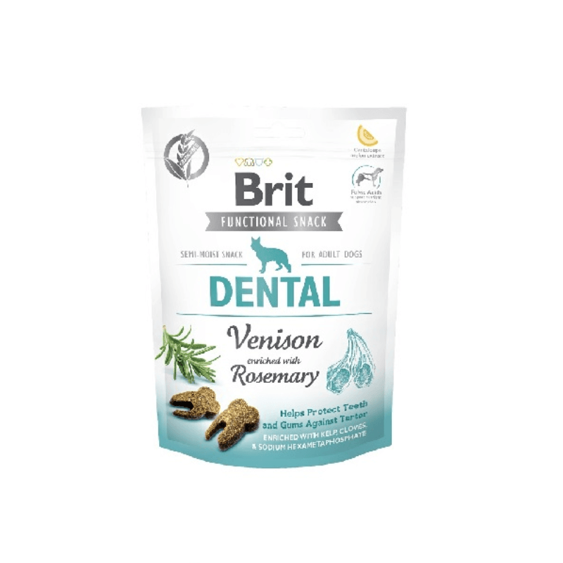 Przysmak dla psa Brit Functional Snack Dental Venison 150g