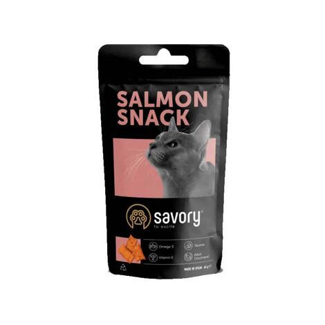 Savory Cat Snacks Pillows Gourmand Salmon przysmaki dla kota łosoś 60 g