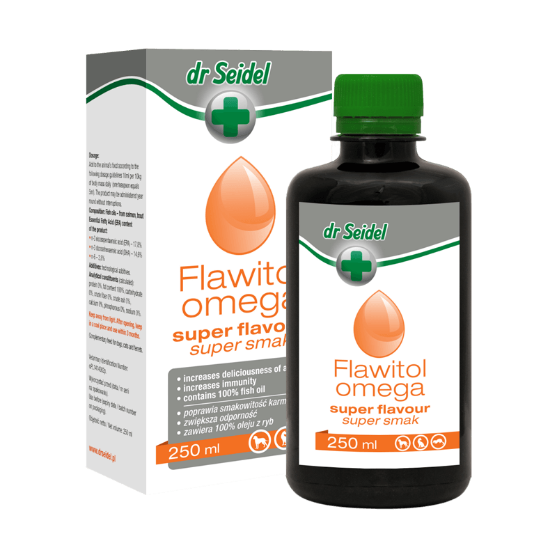 Suplement diety Dr Seidel Flawitol Omega Super Smak 250 ml
