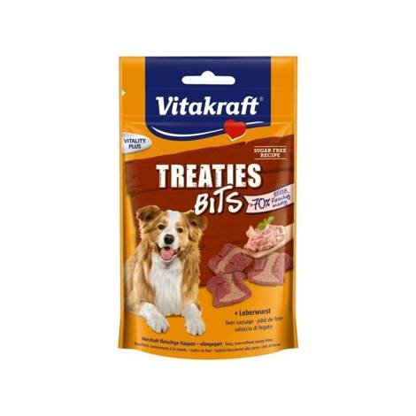 Vitakraft Treaties Bits Przysmak dla psa Wątróbka 120 g