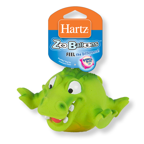 Zabawka dla psa Hartz Dura Play Zoo Balloons kolor zielony