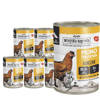 Wiejska Zagroda mokra karma monobiałkowa dla psa kurczak zestaw 12 x 400 g